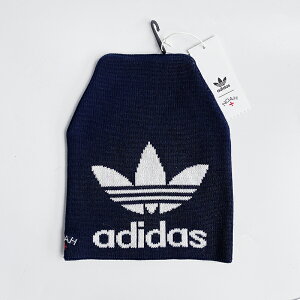 美國百分百【全新正品】Adidas X NOAH 聯名 愛迪達 帽子 針織 毛帽 針織 短帽 深藍 BP41