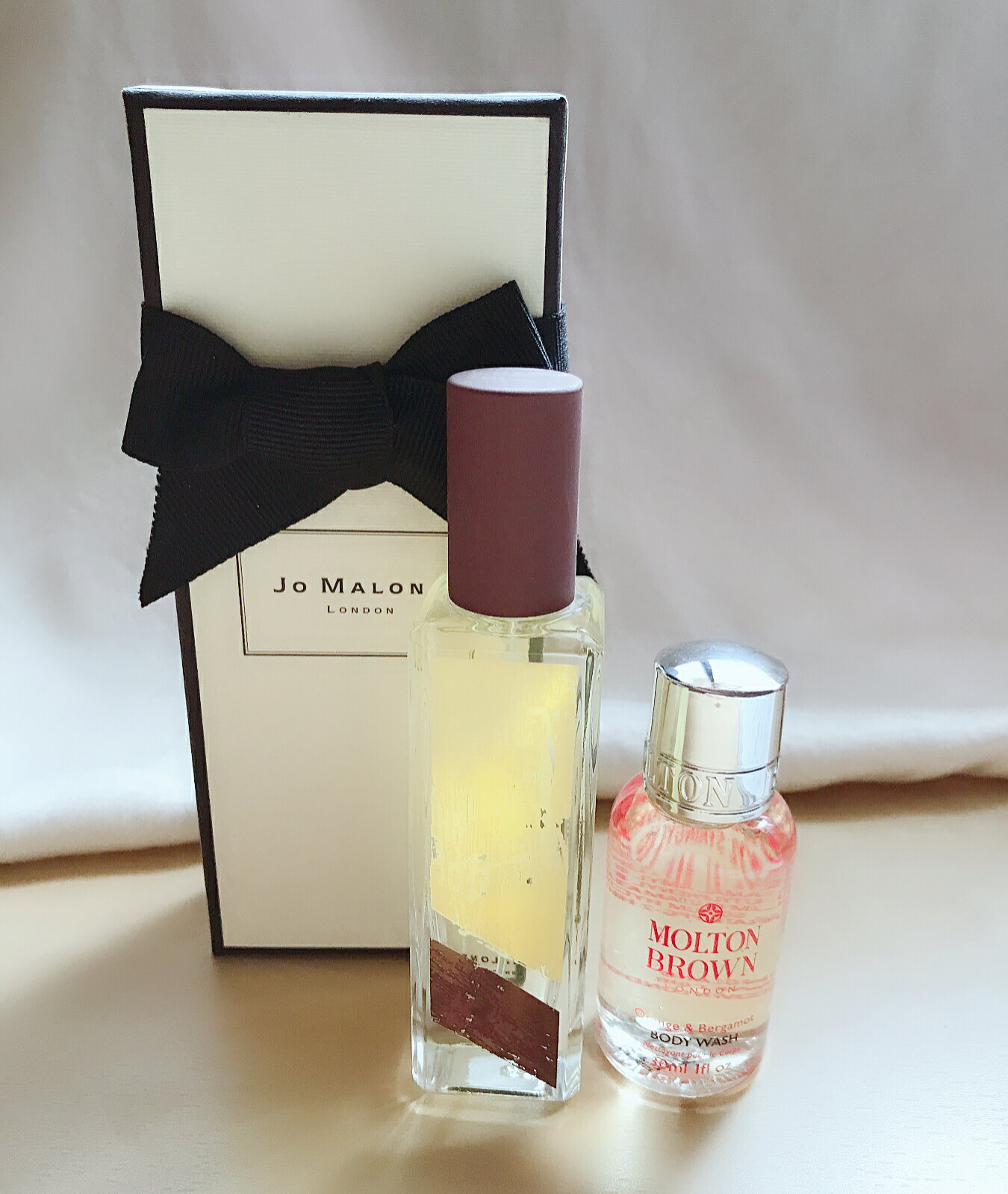 *Realhome*英國名牌 Jo Malone 香水 煙草和柑橘30ML&佛手柑沐浴精組