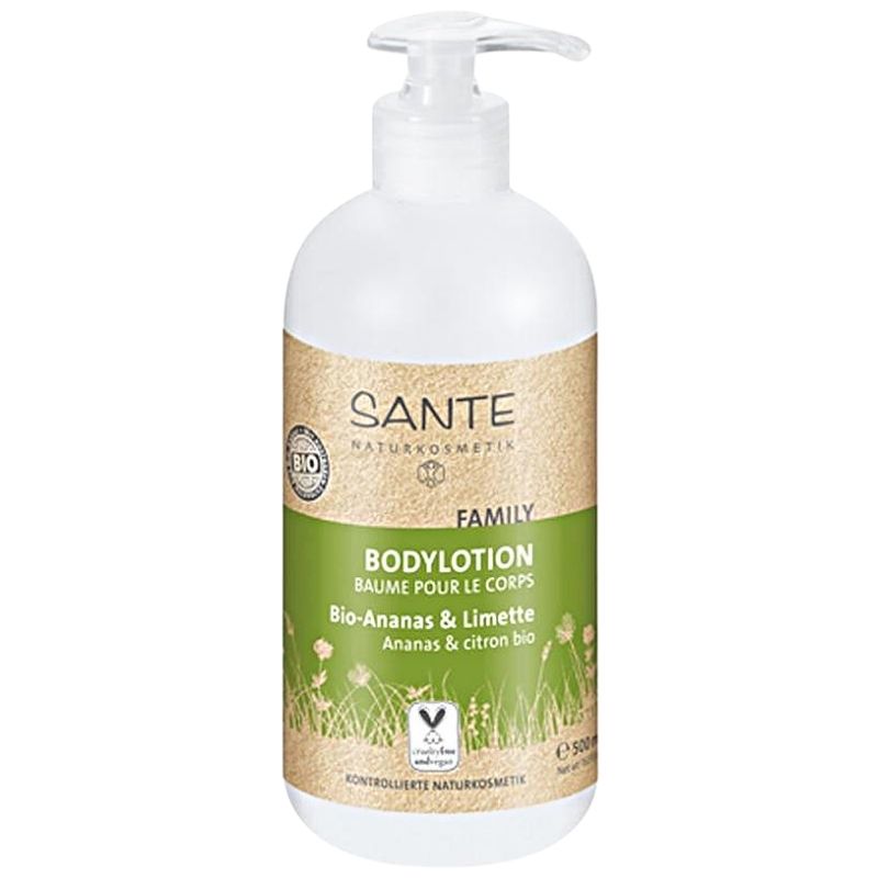 德國 Sante 沙達 鳳梨&檸檬 身體乳 500ml 乳液 滋潤 保濕 附發票現貨 ｜換季推薦⚡專櫃保養 初秋彩妝 品牌香氛 【心心哈德】