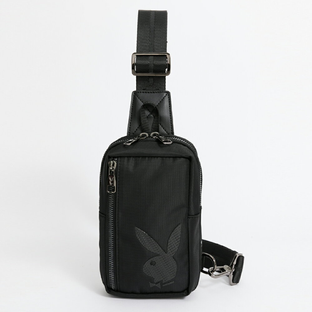 PLAYBOY - 小單肩背包  Explore系列 - 黑色