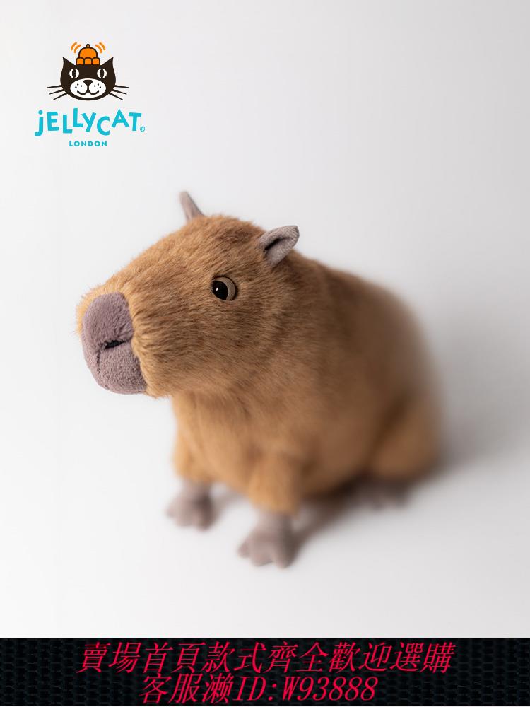 【公司貨 最低價】英國Jellycat2024新品克萊德水豚玩偶毛絨玩具送禮娃娃公仔