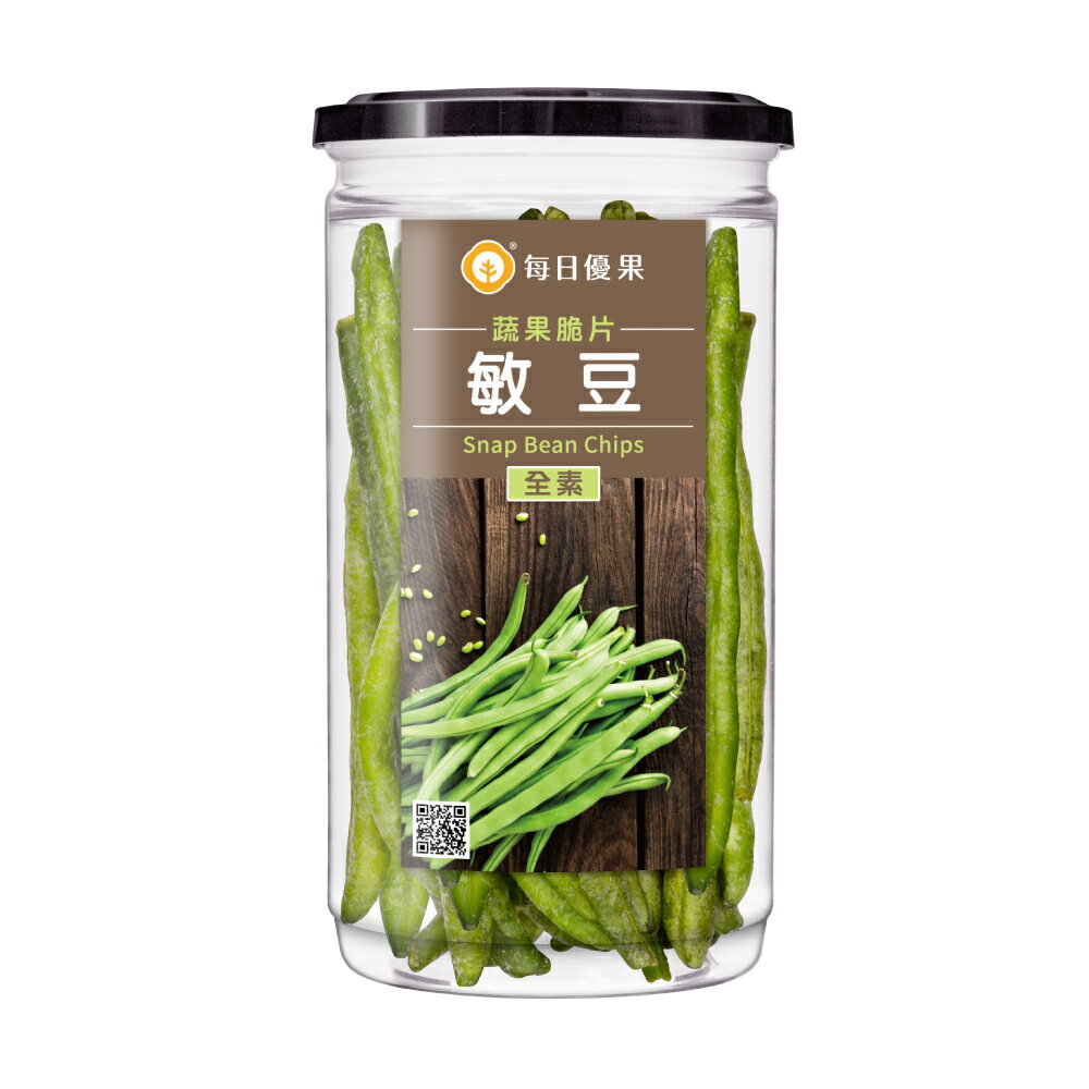 罐裝敏豆脆條110公克【每日優果】