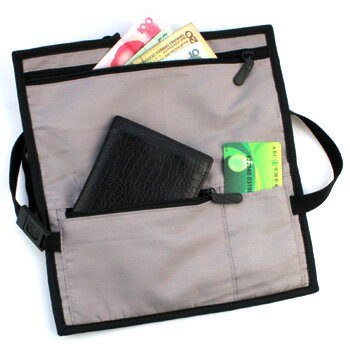 戶外旅行便捷包袋 輕薄貼身腰包 安全防盜 隱形腰包 旅游證件小包