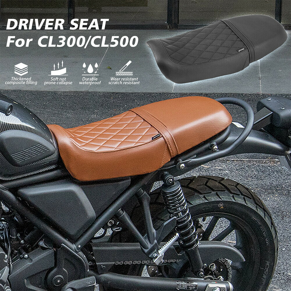 HONDA Ljbkoall CL250 CL300 CL500 一件式複古座墊適用於本田 CL SCL 250 300