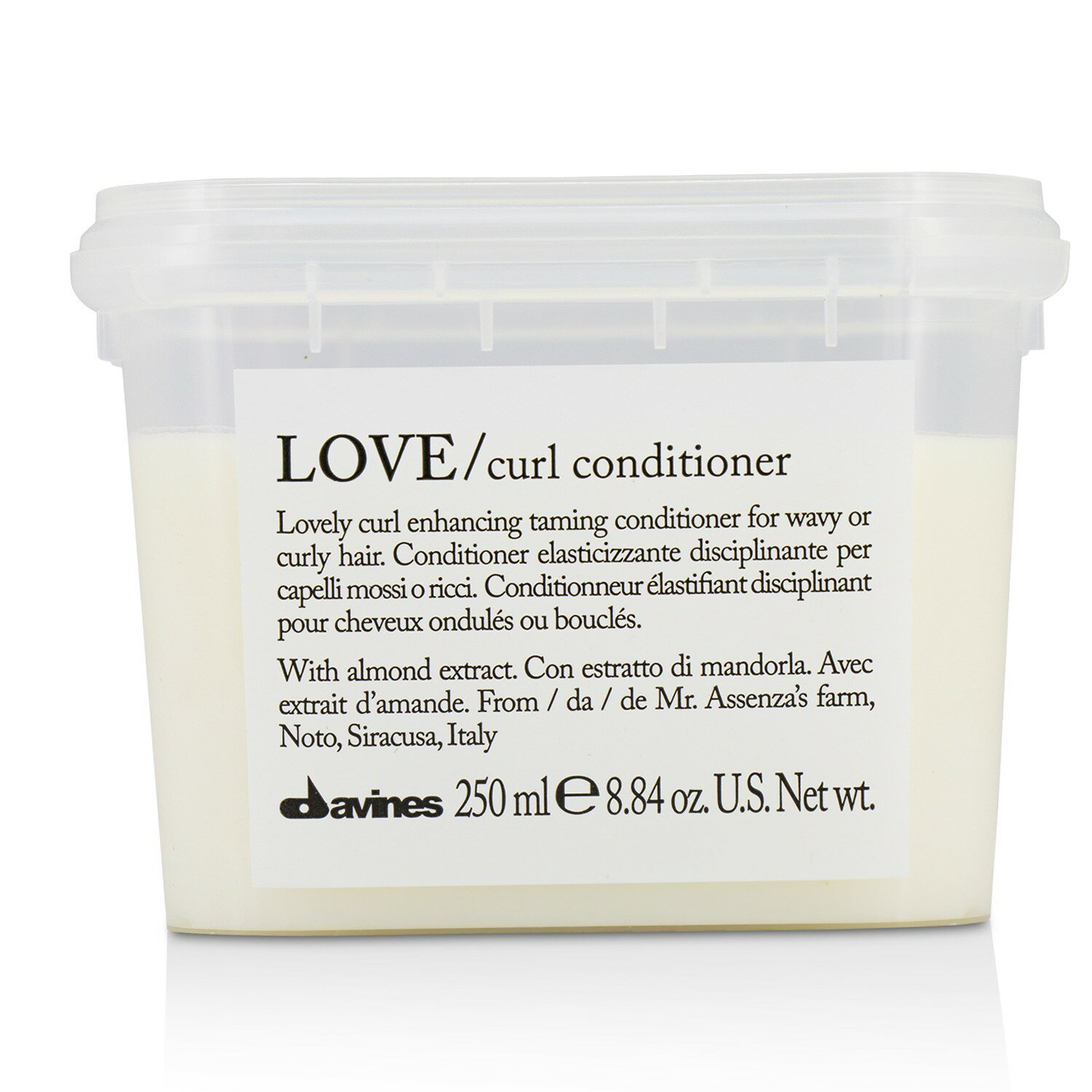 特芬莉(達芬尼斯) Davines - 甜愛捲俏輕髮膜(捲髮適用) Love Lovely Curl Enhancing Taming Conditioner