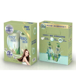 飛柔淨油柔順微米淨透300+300ml(洗+潤)【愛買】
