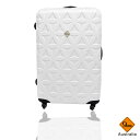 Gate9花花系列ABS霧面28吋輕硬殼旅行箱/行李箱