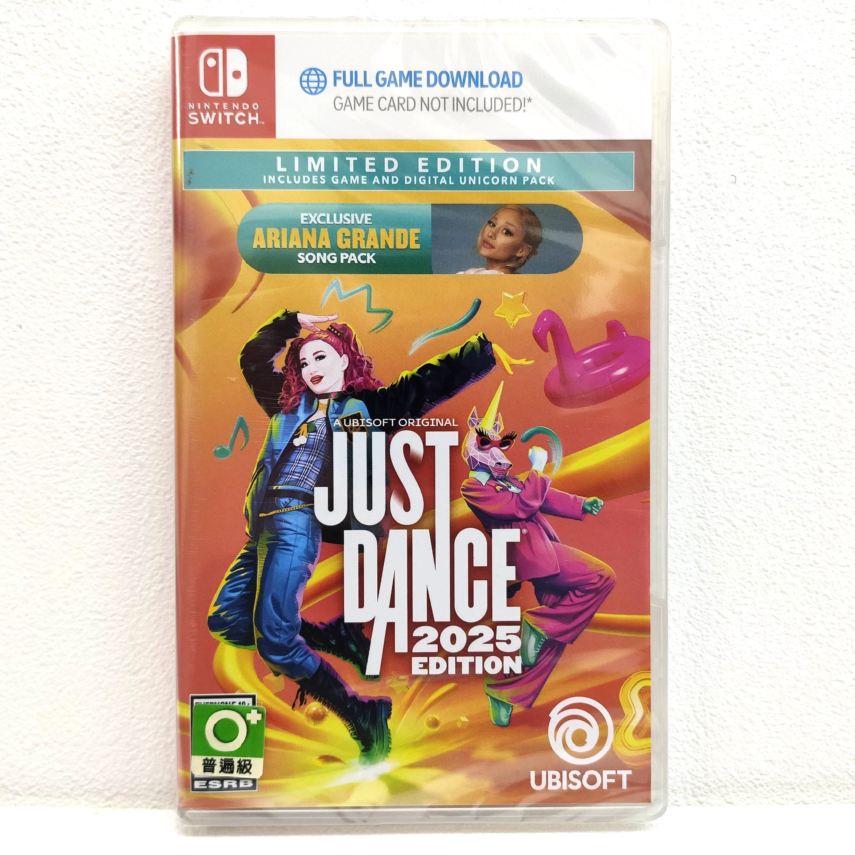 任天堂 Switch NS 舞力全開 2025 Just Dance 2025 中文 盒裝序號版 臺灣代理版
