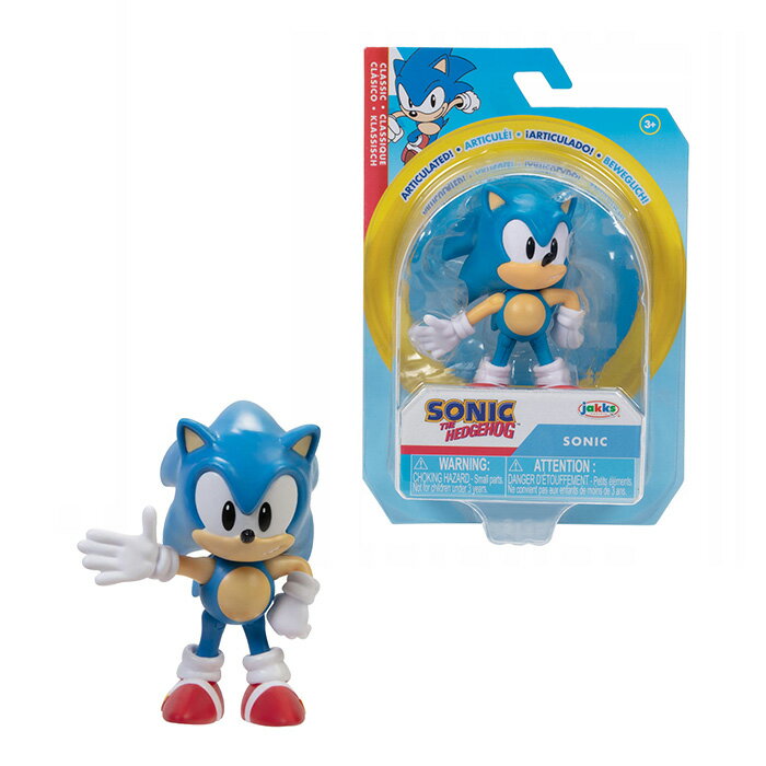 jakks SONIC 音速小子 2.5吋公仔 W8 音速小子 【鯊玩具Toy Shark】