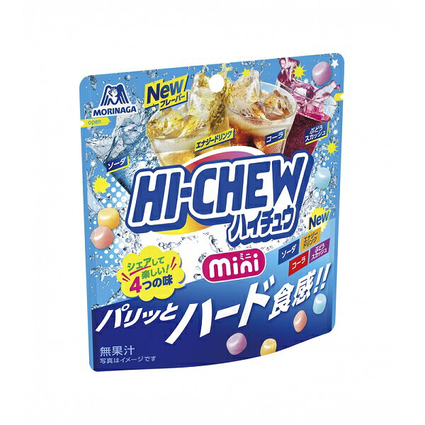【江戶物語】森永 Hi-chew 嗨啾 mini 小粒 綜合碳酸軟糖 三角包 輕巧包 蘇打軟糖 嚼感 MORINAGA 0