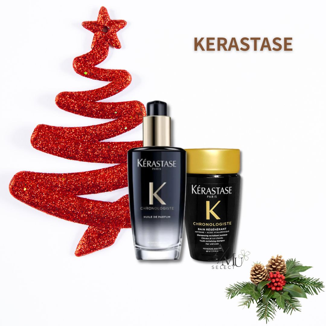 雙12限定【KÉRASTASE】卡詩 黑鑽鑰源or黑鑽逆時護髮香氛油100ml 贈 黑鑽極萃逆時髮浴80ml｜保養換新妝⚡專櫃保養彩妝 品牌香氛