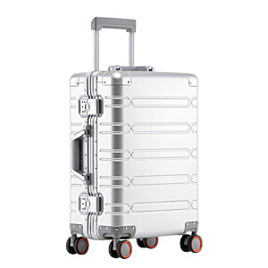 全鋁鎂合金登機箱拉桿箱萬向輪鋁合金行李箱女24金屬箱密碼登機箱硬箱子