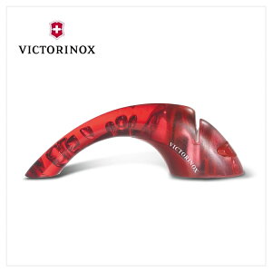VICTORINOX 瑞士維氏 陶瓷磨刀器 紅 7.8721
