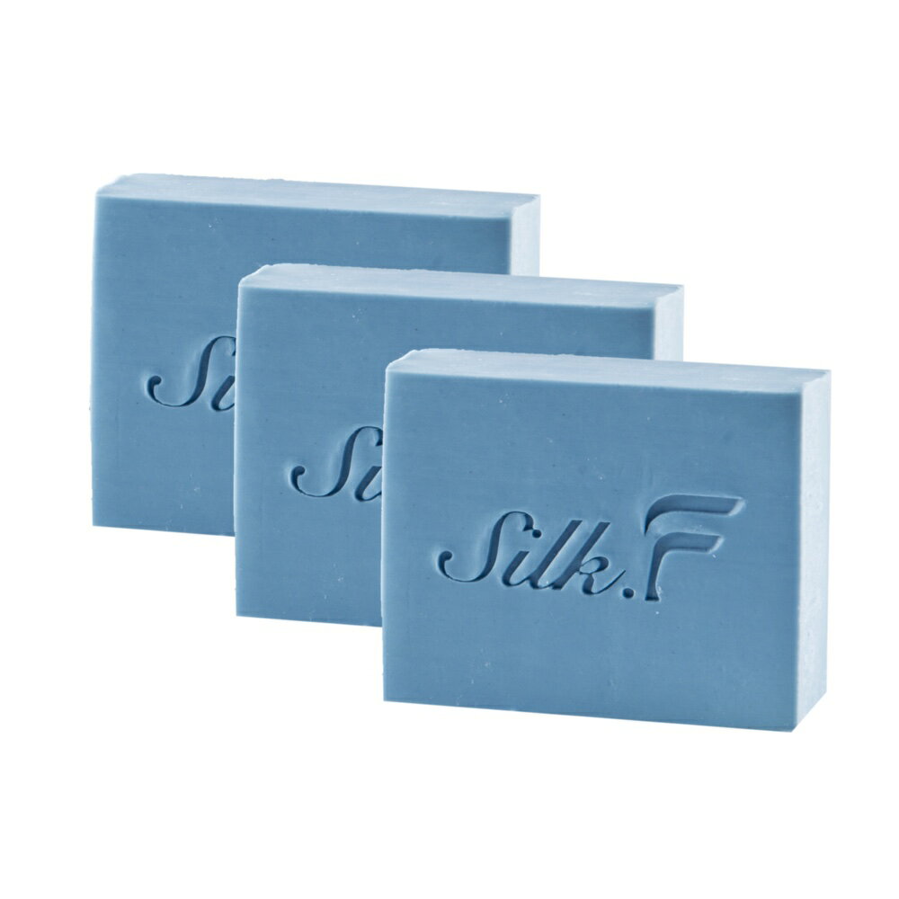 [3入] Silk.F真蠶絲絲礦調理洗髮皂100g／添加蠶絲蛋白、地中海礦泥／領券再折 頭皮調理