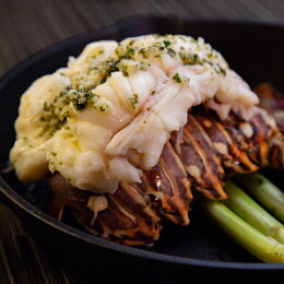 生凍野生龍蝦尾