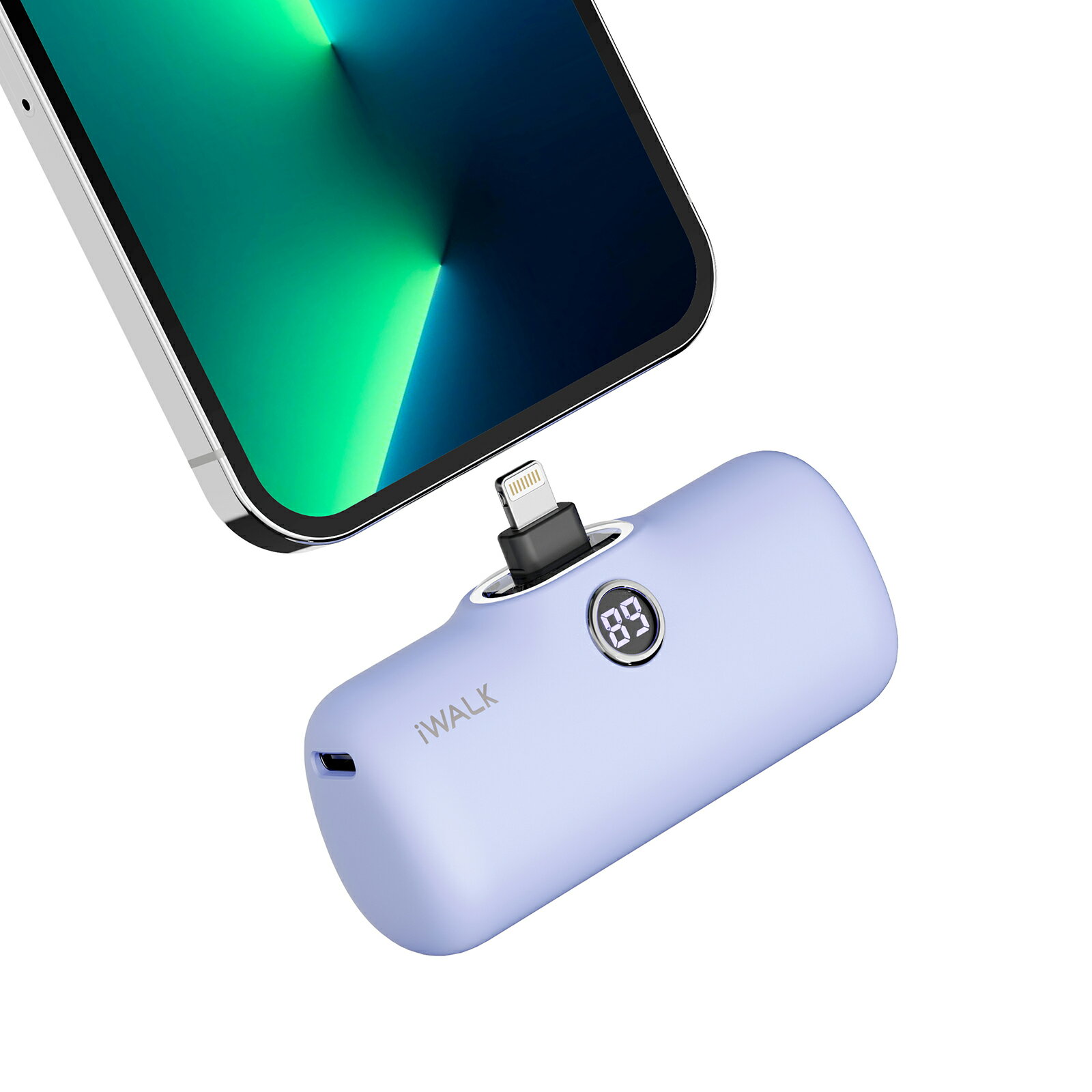 iWALK Pro 快充直插式行動電源 口袋電源 升級版 5代 行動電源 輕巧方便 數位顯示 急速充電 分秒必爭 1