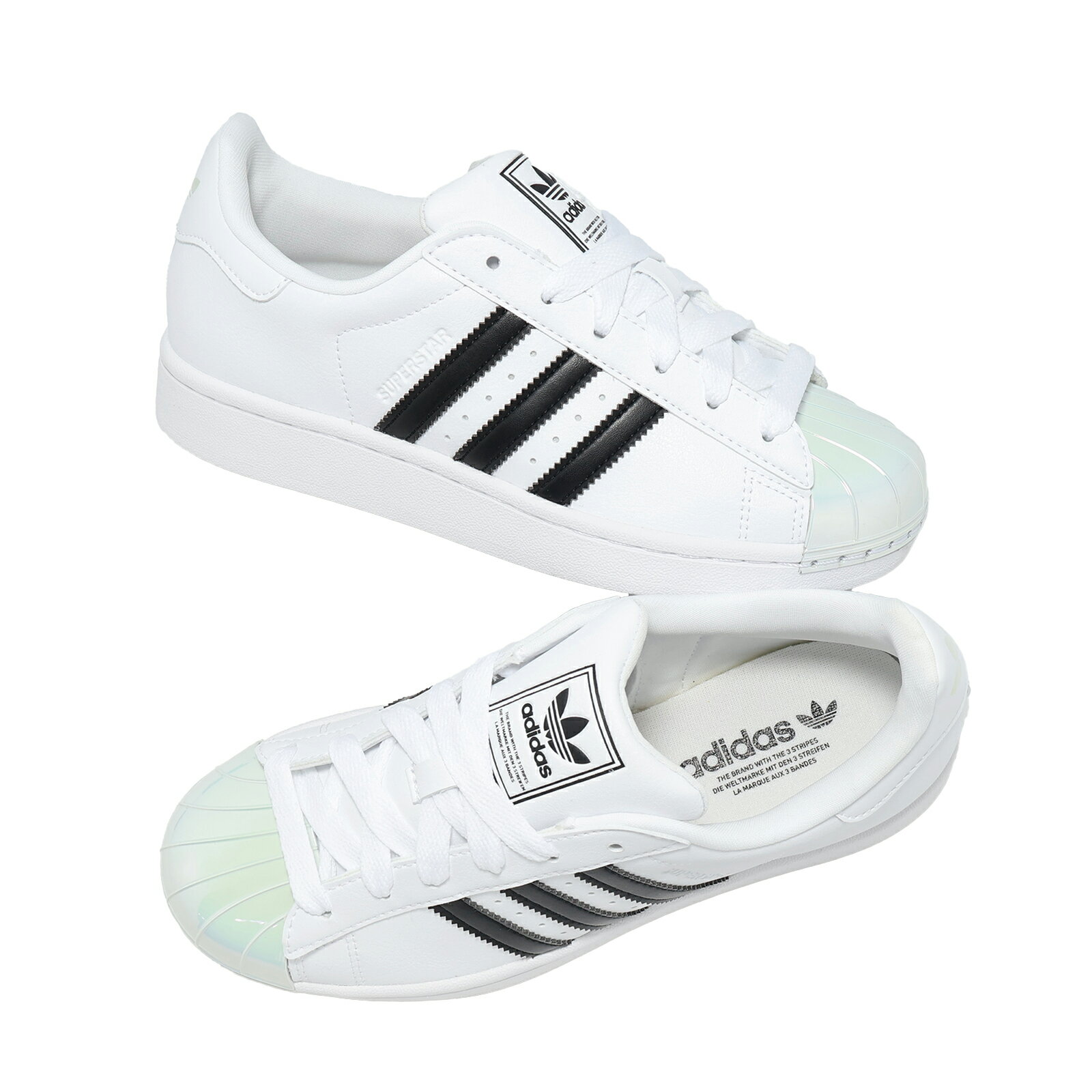 adidas 休閒鞋 Superstar II 男鞋 女鞋 白 黑 貝殼頭 經典 小白鞋 炫彩 愛迪達 KI9994 5