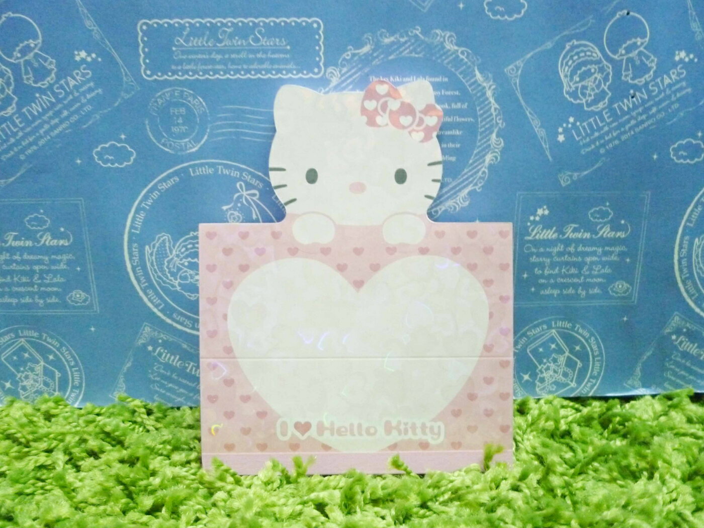 【震撼精品百貨】Hello Kitty 凱蒂貓 造型便條紙-粉臉造型-粉紅色【共1款】 震撼日式精品百貨
