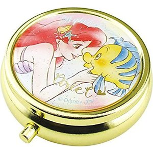 日貨 小美人魚 鏡子 收納盒 飾品盒 兒還 項鍊 迪士尼 DISNEY 美人魚 禮品 正版 J00015024