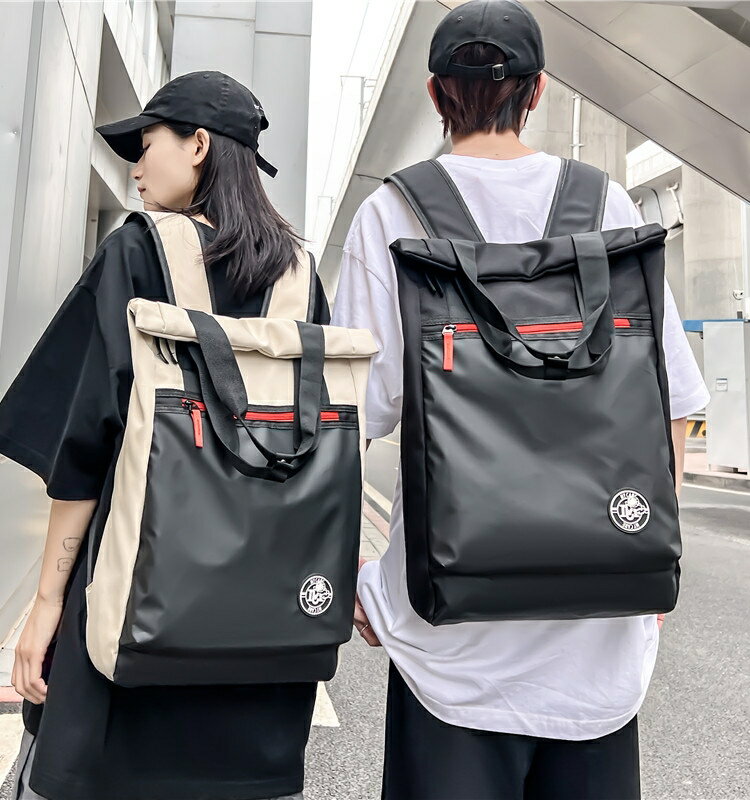 雙肩包男女訓練揹包學生書包大容量韓版手提包電腦包15.6休閑旅行