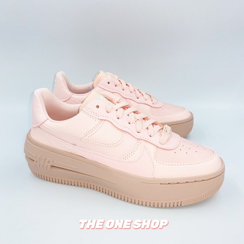 NIKE AIR FORCE PLT.AF.ORM 粉色玫瑰粉厚底DJ9946-600 | The One Shop