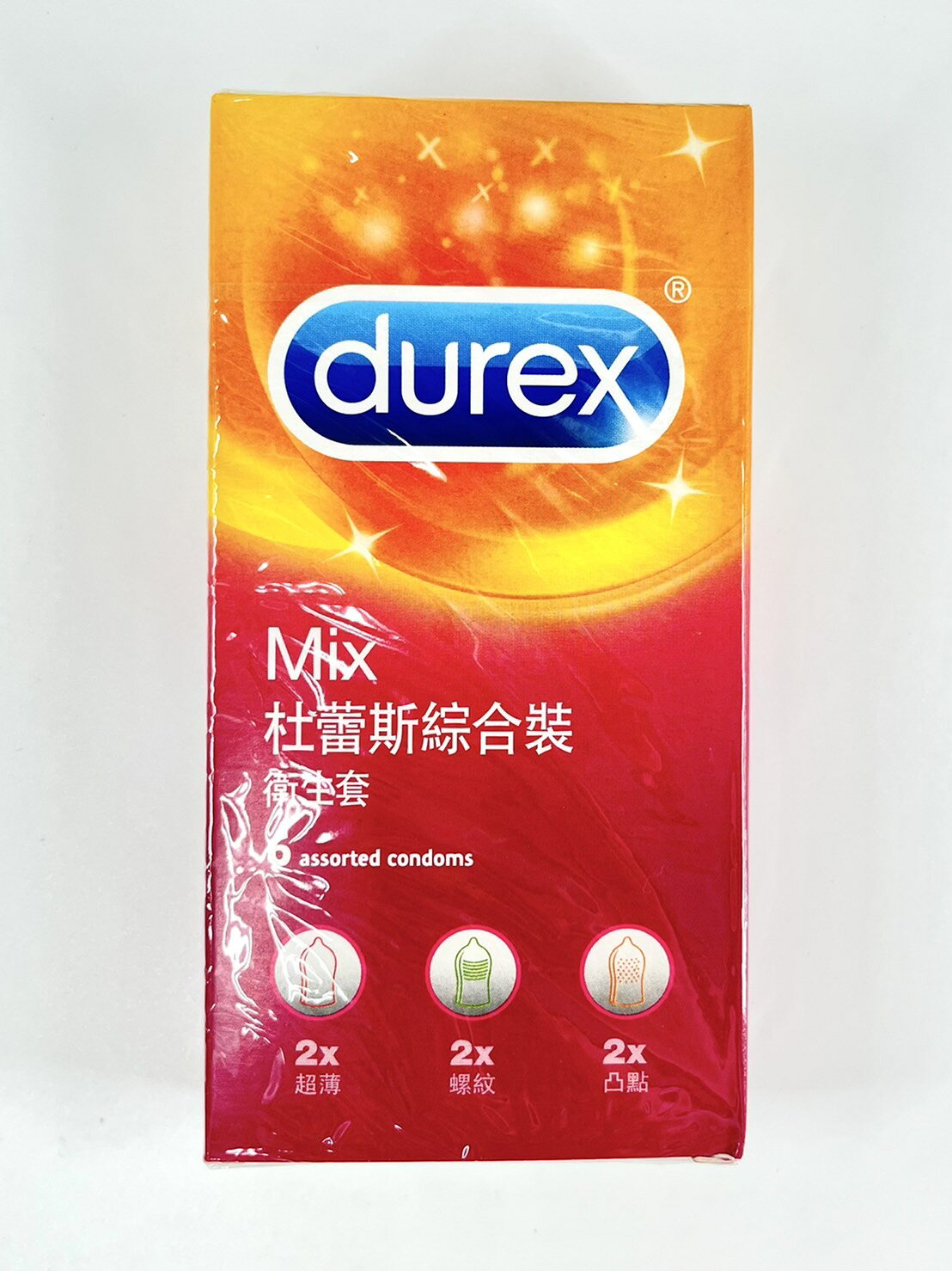 【Durex】杜蕾斯 保險套 超薄裝12入 超薄裝更薄型10入 綜合裝6入 衛生套 5