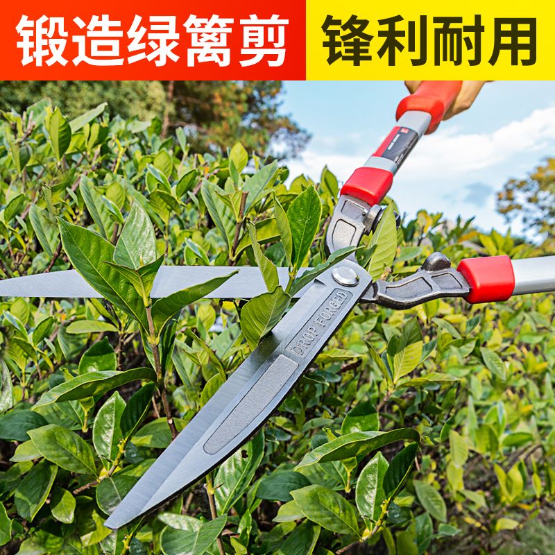 【免運/可開票】園藝工具 園林工具 園藝套裝  園藝工具綠籬花卉剪刀修枝剪修花木大剪刀園林剪果樹枝草坪籬笆剪