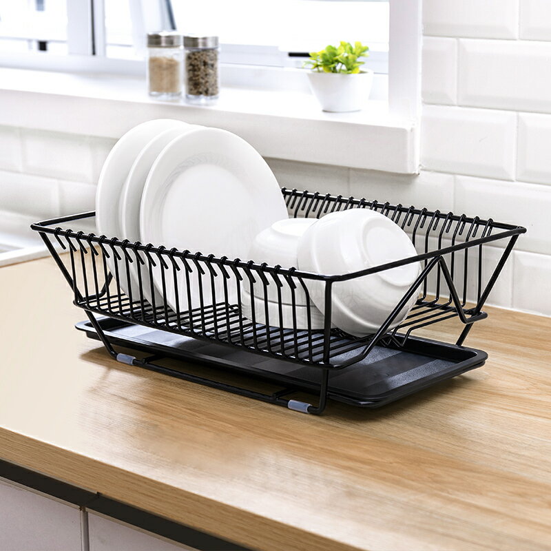 碗架瀝水架碗碟廚房碗筷碗盤架子汲水收納架放晾碗瀝水籃濾滴水架