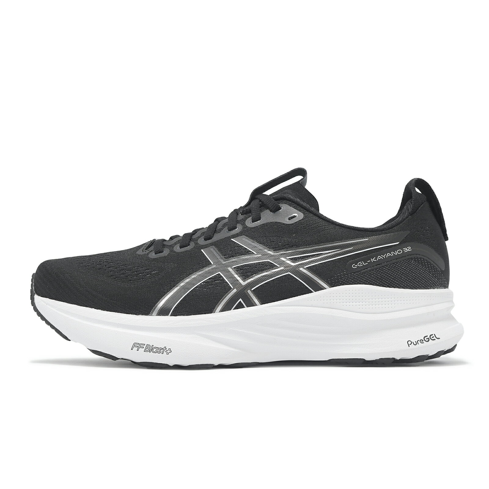 Asics 亞瑟士 慢跑鞋 GEL-Kayano 32 4E 超寬楦 男鞋 女鞋 黑 白 支撐 運動鞋 亞瑟士