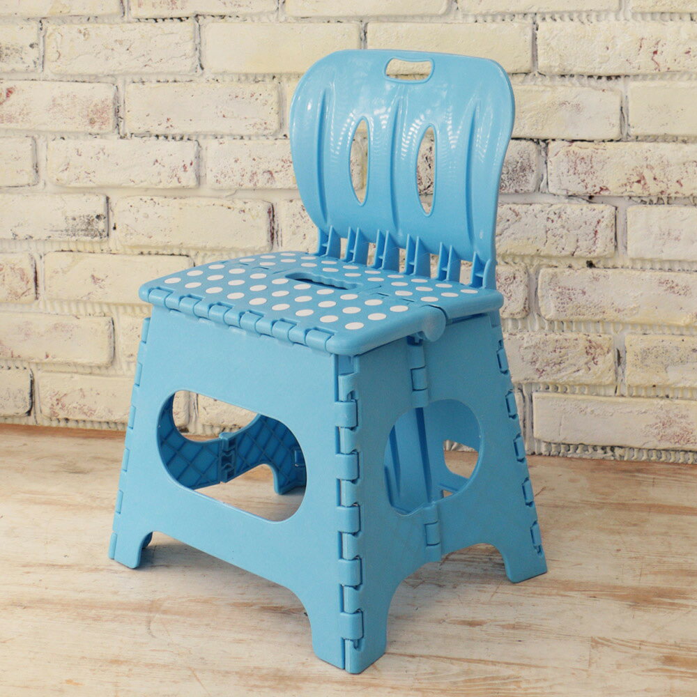 樂生活 麗緻專利折疊椅露營椅(藍色)(MV0027B)
