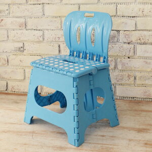 樂生活 麗緻專利折疊椅露營椅(藍色)(MV0027B)