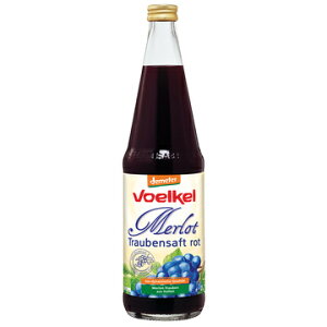Voelkel 有機梅洛紅葡萄原汁(700ml)~具有紅葡萄特殊的香甜美味 好喝極了！