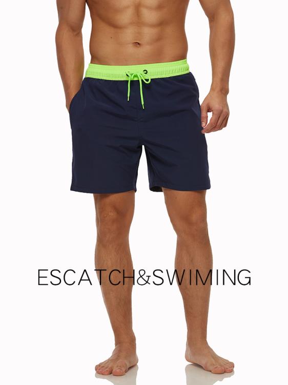 泳褲男 男士泳褲防尷尬速干男生泳衣沙灘褲男可下水沖浪短褲溫泉游泳裝備 三木優選