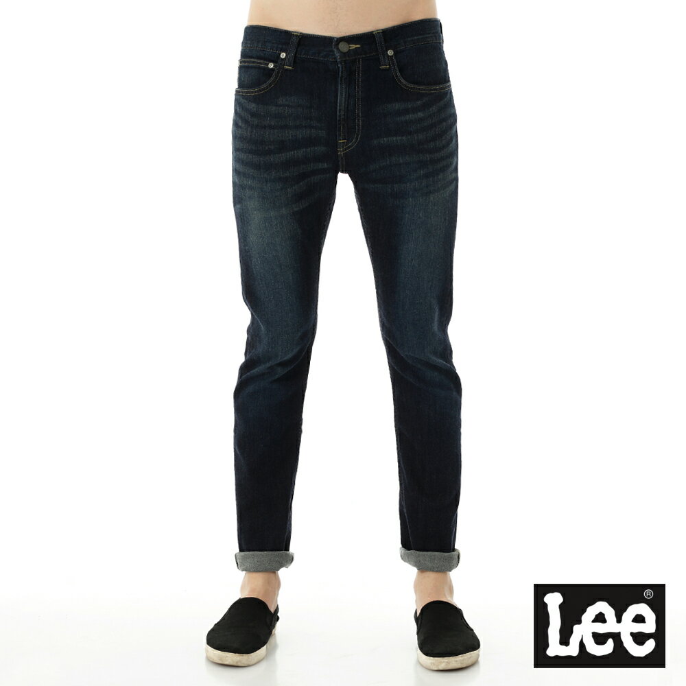 Lee 709 低腰合身小直筒牛仔褲 RG 男款 懷舊中藍