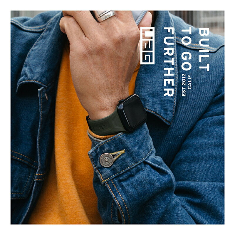 UAG new Scout 潮流 矽膠  錶帶 適用 Apple Watch 適用 42 44 45 49 mm 8