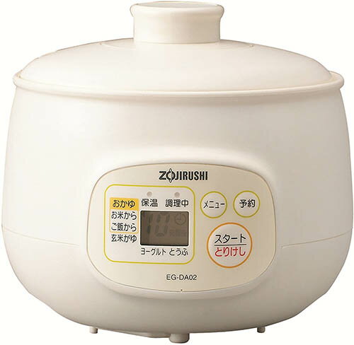 Zujirushi【日本代購】象印 微電腦煮粥機5杯份EG-DA02-WB