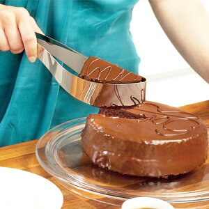 杜博爾 不銹鋼蛋糕分割器 切蛋糕刀蛋糕夾烘焙奶油慕斯蛋糕夾取器1入