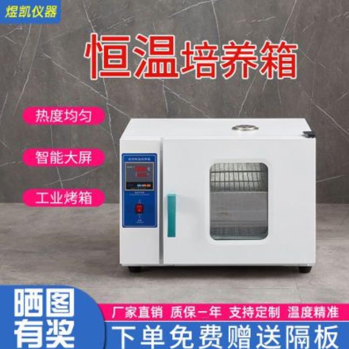 【臺灣公司 可開發票】電熱實驗室培養箱細菌微生物腹透液種子發芽箱恆溫箱鼓風育苗