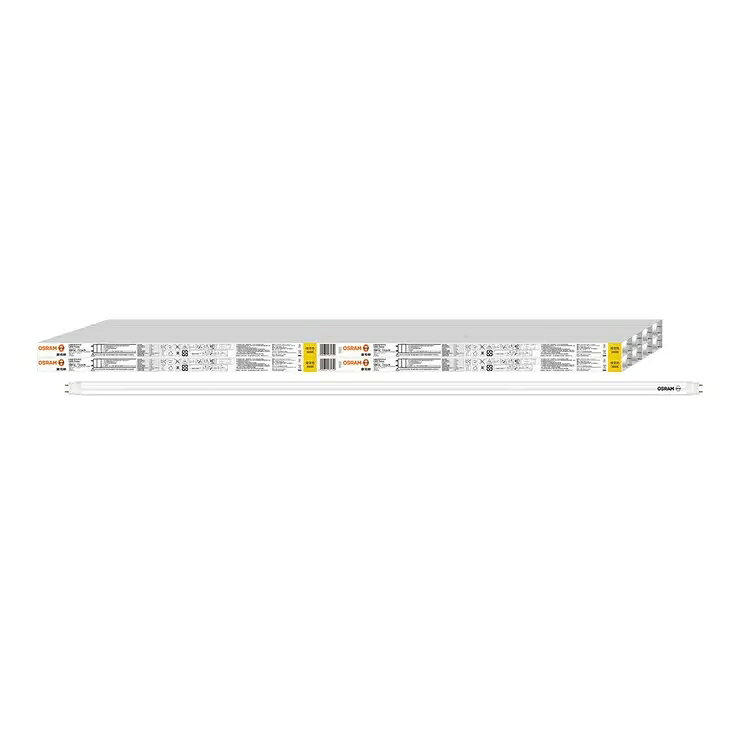 歐司朗 明亮LED 16W 4呎 CNS T8 雙端燈管 8入 黃光