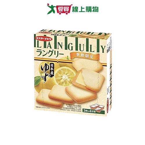 伊藤先生夾心餅乾柚香口味127.2G【愛買】