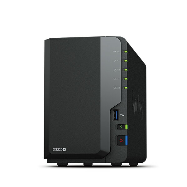 券折200】Synology 群暉科技DiskStation DS220+ NAS (2Bay/Intel/2G