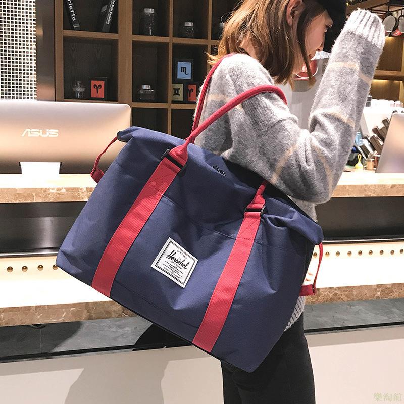 旅行袋 手提袋 登機袋 待產包 收納袋 健身包 帆布包 行李收納 可套行李箱拉桿