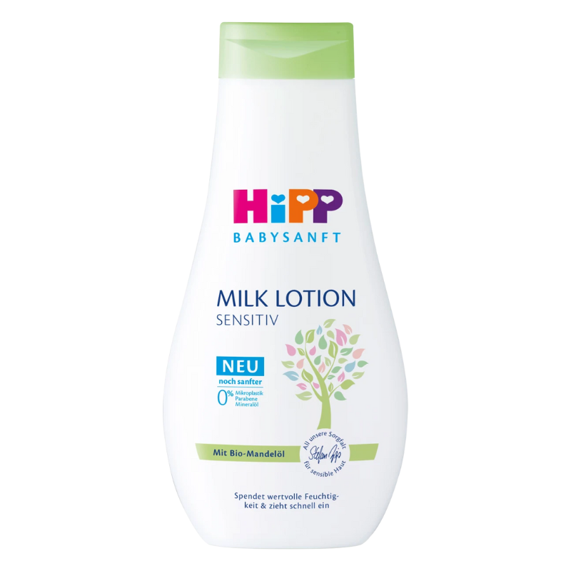 德國 Hipp 喜寶 寶寶溫和保養乳液 350ml 嬰兒 新生兒 溫和 乳液 保濕 潤膚 身體乳 附發票【心心哈德】現貨 全館499超取免運｜全場下殺★滿額再享折扣
