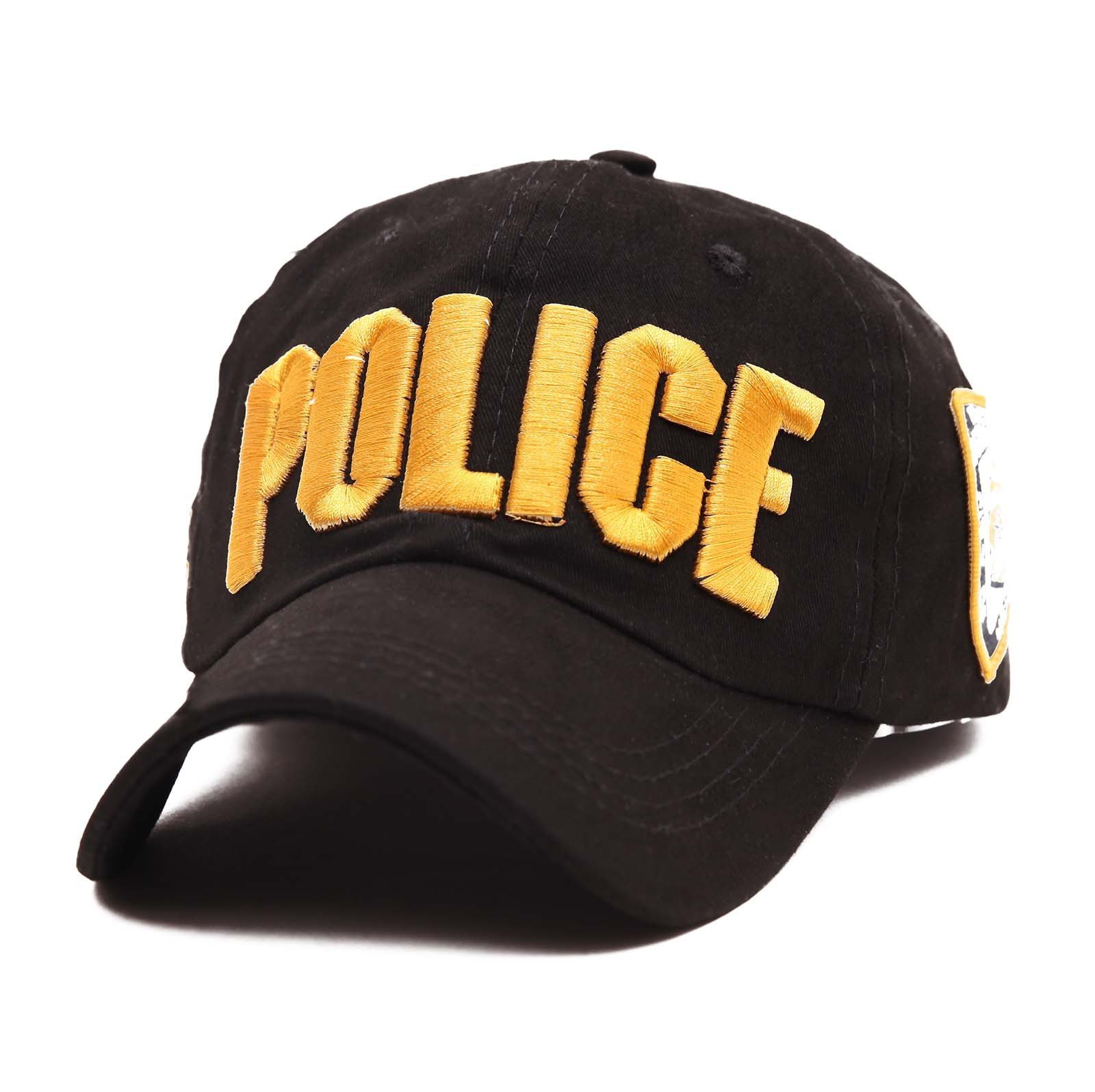 FIND 韓國品牌棒球帽 男女情侶 時尚街頭潮流 警察字母刺繡 帽子 太陽帽 鴨舌帽 棒球帽