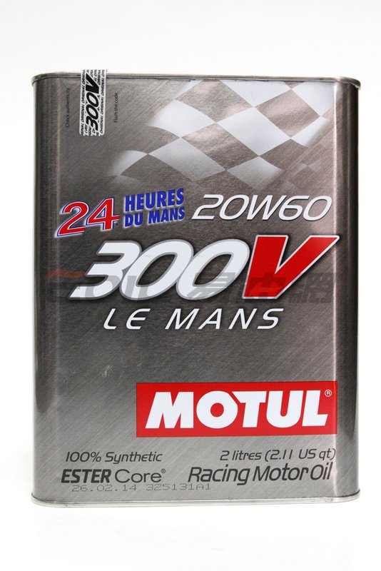 【22%點數回饋】MOTUL 300V LE MANS 20W60 雙酯 全合成機油【限定樂天APP下單】