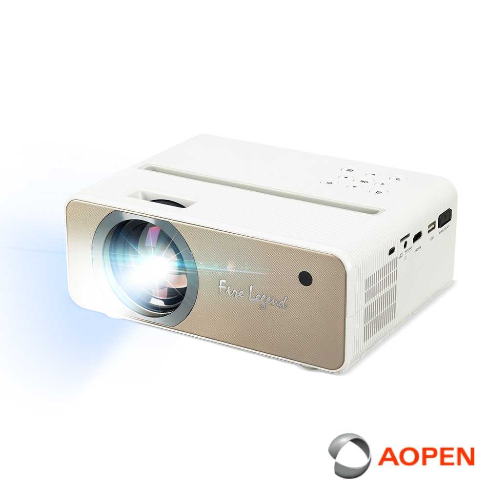 強強滾生活-AOPEN QF12 1080p高畫質 個人無線劇院投影機 小型投影機 微型投影機