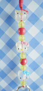 【震撼精品百貨】Hello Kitty 凱蒂貓 手機吊飾-蘋果透頭 震撼日式精品百貨