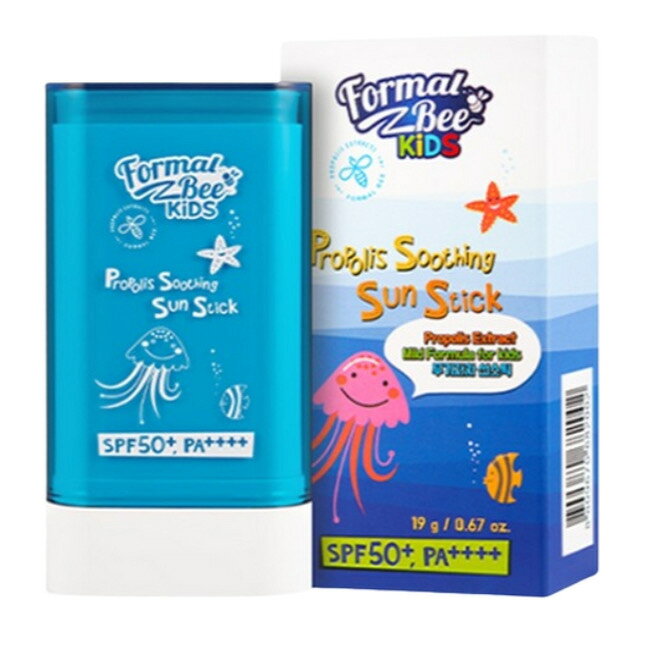 Formal Bee KiDS 兒童蜂膠舒緩防曬棒 SPF50+ PA++++韓國正品 溫和處方 保濕 無機安全