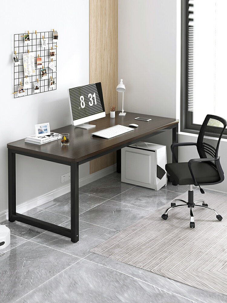 電腦桌臺式簡易臥室桌子長條桌簡約現代書桌家用辦公桌租房小桌子