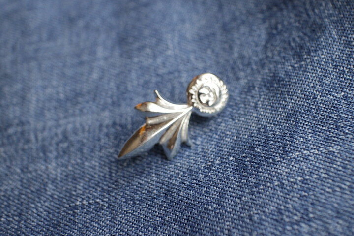 goro's高橋風格 飛鳥印記 925純銀財布裝飾釘 GORO'S手環財布配件